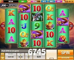 Jackpots e promoções na 6745